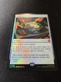 White Lotus Tile - 0262 - Avatar: The Last Airbender TLA - MTG - NM/M Foil - Image 2