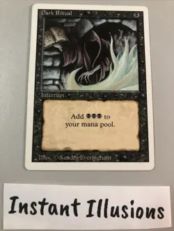Dark Ritual - Revised Edition Mtg Tcg - Image 2