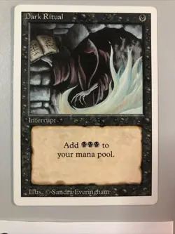 Dark Ritual - Revised Edition Mtg Tcg - Image 3