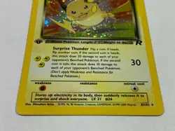 First 1st Edition Dark Raichu Holo 83/82 Team Rocket Holographic Rare Pokemon - Image 3