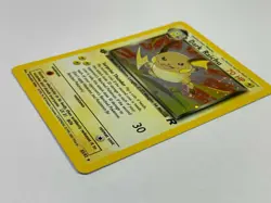 First 1st Edition Dark Raichu Holo 83/82 Team Rocket Holographic Rare Pokemon - Image 5