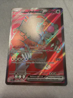 Bloodmoon Ursaluna ex 202/167 - Twilight Masquerade - Pokemon TCG Ultra Rare NM - Image 1