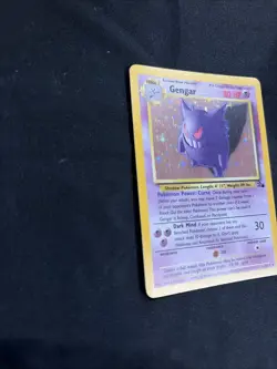 Gengar - Fossil Set - #5/62 - Holo Rare - NM - 1999 - Pokemon TCG - Image 3