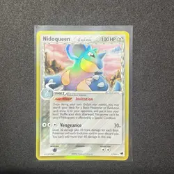 Nidoqueen (Delta Species) 7/101 Dragon Frontiers Holo Rare Vintage Pokemon TCG - Image 1