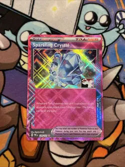 142/142 Sparkling Crystal Prize Pack Series 6 Pokemon TCG Play Stamped Ace Spec - Image 1