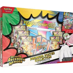 9x Pokemon Ascended Heroes Premium Poster Collection Mega Gardevoir / Lucario - Image 2