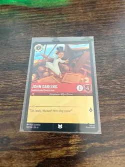 John Darling #118/204 Lorcana Azurite Sea 2024 Disney Uncommon Foil TCG MINT - Image 1