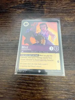 Belle #37/204 Lorcana Ursula's Return 2024 Disney Common Foil TCG MINT - Image 1