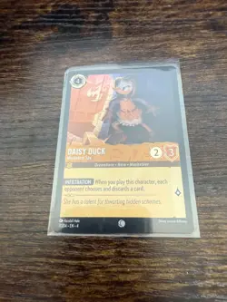 Daisy Duck #7/204 Lorcana Ursula's Return 2024 Disney Common TCG FOIL MINT - Image 1