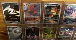 Various Set Illustration Rare Lot Pokemon Cards - Image 2