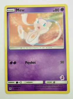 Mew STAMPED BATTLE ACADEMY PROMO card 32/68 Pokemon TCG - Image 1