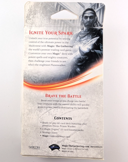 Sealed Magic Orgins BRAVE THE BATTLE Intro Pack WG Deck + 2 Boosters 2015 - Image 2