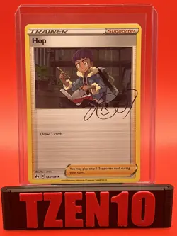 Hop #133/159 Crown Zenith Holo Rare Pokemon Card NM - Image 1