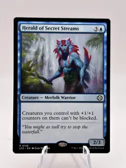 Herald of Secret Streams 0158 Commander Lost Caverns Of Ixalan LCC MTG NM - Image 1