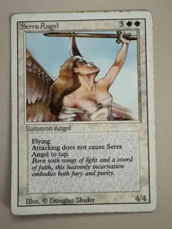 Serra Angel - MTG - REVISED (3rd) - ENGLISCH - ©1994 HP Uncommon - Image 1