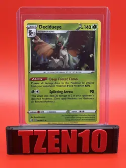 Decidueye #008/072 Shining Fates Holo Rare Pokemon Card NM - Image 1