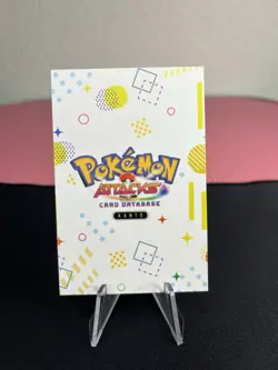 GENGAR #094 Gold Cracked Ice CHASE Pokemon Attacks Kanto Card Database - Image 2