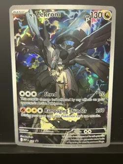 N's Zekrom 031 ME: Mega Evolution Black Star Promo Pokemon Card - Image 1