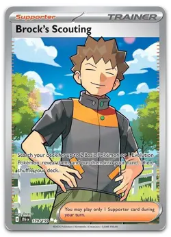 Brock's Scouting - 179/159 #179/159 (NM) JTG Pokemon - Image 1