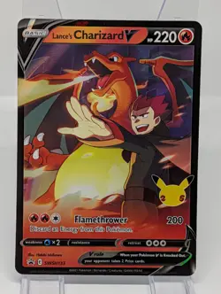 Pokemon Promo Lance’s Charizard V SWSH133 - Image 1