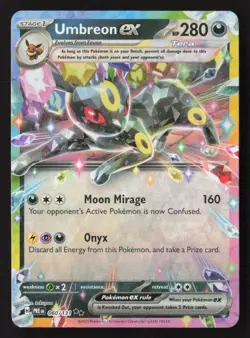 Umbreon ex - Double Rare Holo PRE 060/131 NM Pokemon TCG - Image 1
