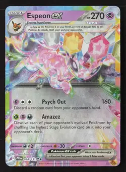 Espeon ex Double Rare Holofoil PRE 034/131 NM Pokemon TCG - Image 1