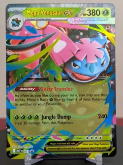 Pokemon Mega Venusaur ex #013 English MEP Black Star Promo - Image 1
