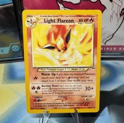 Pokemon Light Flareon Neo Destiny 46/105 Uncommon Regular 80HP Stage 1 - Image 1