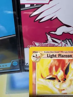 Pokemon Light Flareon Neo Destiny 46/105 Uncommon Regular 80HP Stage 1 - Image 2