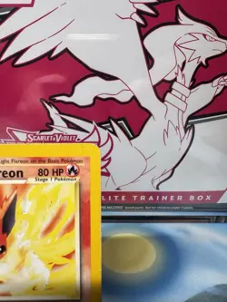 Pokemon Light Flareon Neo Destiny 46/105 Uncommon Regular 80HP Stage 1 - Image 3