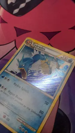 Pokemom tcg HEARTGOLD & SOULSILVER : Holo rare - Gyarados 4/123 light play NM - Image 3