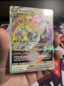 Arceus VSTAR SWSH307 Holo Pokemon Black Star Promo - Image 3