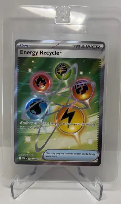 Energy Recycler 108/88 Secret Rare Full Art Trainer Perfect Order Pokemon TCG - Image 1
