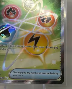 Energy Recycler 108/88 Secret Rare Full Art Trainer Perfect Order Pokemon TCG - Image 5