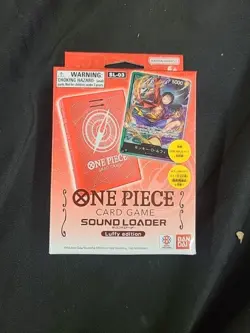 One Piece TCG 2025 Luffy Edition Sound Loader Japanese BRAND NEW - Image 1