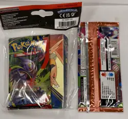 Pokemon Mini 60 Card Port+ 2 Sealed Blister Packs Phantasmal Flames/Inferno X - Image 2