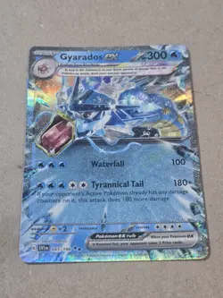 Pokemon Gyarados EX TCG Card 045/198 Scarlet and Violet Base Set - Image 1