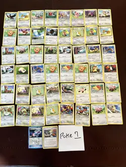 Pokemon Trading Card Lot Normal Lillipup Rattata Snorlax Trumbeak Pidove Doduo - Image 1