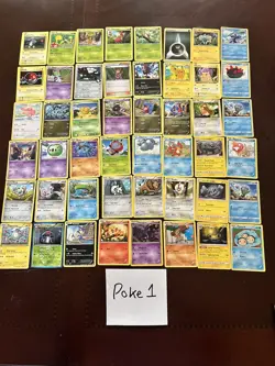 Pokemon Trading Card Lot Carnivine Lickitung Magnemite Riolu Ralts Tauros Klang - Image 1