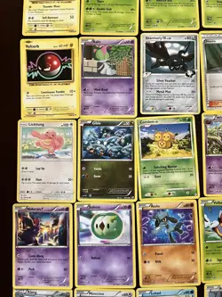 Pokemon Trading Card Lot Carnivine Lickitung Magnemite Riolu Ralts Tauros Klang - Image 4