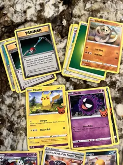 Pokemon Card Lot 70+ Cards Shellos Vileplume Litwick Poison Fanged Dragon Energy - Image 2