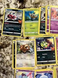 Pokemon Card Lot 70+ Cards Trainer Murkrow Meowth Pikachu Nickit Cubone Monsters - Image 3