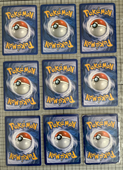 9 POKEMON TCG Card Mix 2008, 2011, 2012 Meouth, 2014, 2015 One HOLO Coupenotte - Image 2