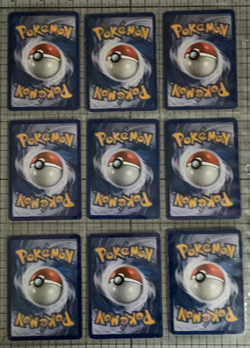 9 POKEMON TCG Cards Mix 2007, 2008 Combee, 2012, 2013 Minun, 2014, One HOLO - Image 2