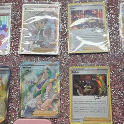 Pokemon TCG Boss's Orders & Karen's Conviction Full Art Trainer Card Lot (13) - Image 2