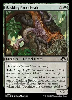 [MTG] Basking Broodscale (Foil) (0145) (MH3) LP-HP - Image 1