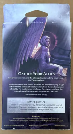 1 X MtG Magic the Gathering DARK ASCENSION INTRO PACK Swift Justice NEW - Image 2