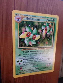 Bellossom 3/111 - Pokemon Neo Genesis Holo Rare Card - WOTC Vintage TCG VLP/NM - Image 4