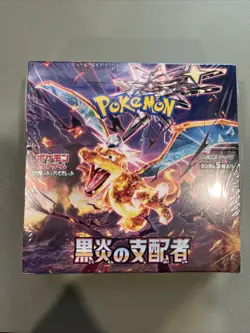 Pokemon Ruler of the Black Flame sv3 Booster Box Factory Sealed Japanese. - Image 1