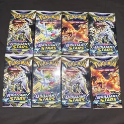 Pokemon TCG Brilliant Stars Sleeved Booster Pack ✨ NEW FACTORY SEALED - Image 1